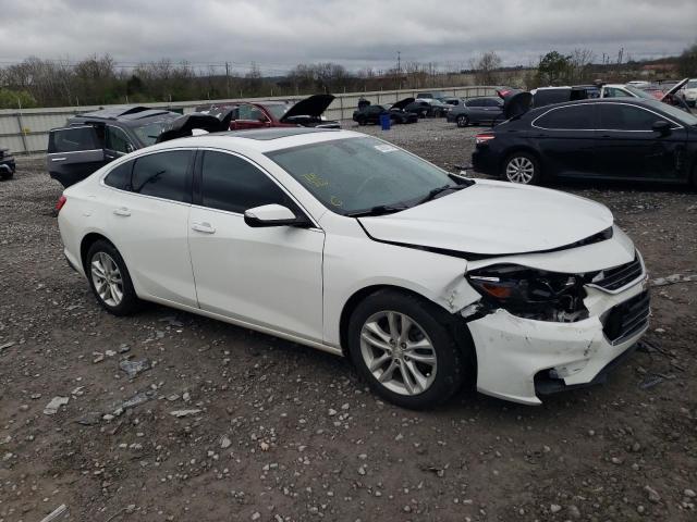 1G1ZD5ST2JF124343 - 2018 CHEVROLET MALIBU LT WHITE photo 4