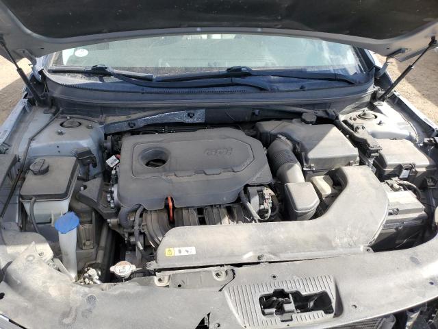 5NPE24AF4FH127324 - 2015 HYUNDAI SONATA SE SILVER photo 11