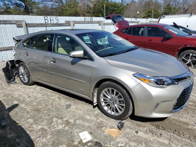 4T1BD1EB4HU058030 - 2017 TOYOTA AVALON HYBRID BEIGE photo 4