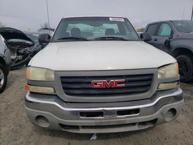 1GTEC14V34Z159038 - 2004 GMC NEW SIERRA C1500 WHITE photo 5