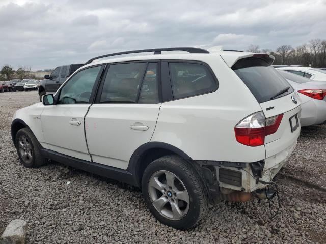 WBXPC934X7WF14640 - 2007 BMW X3 3.0SI WHITE photo 2