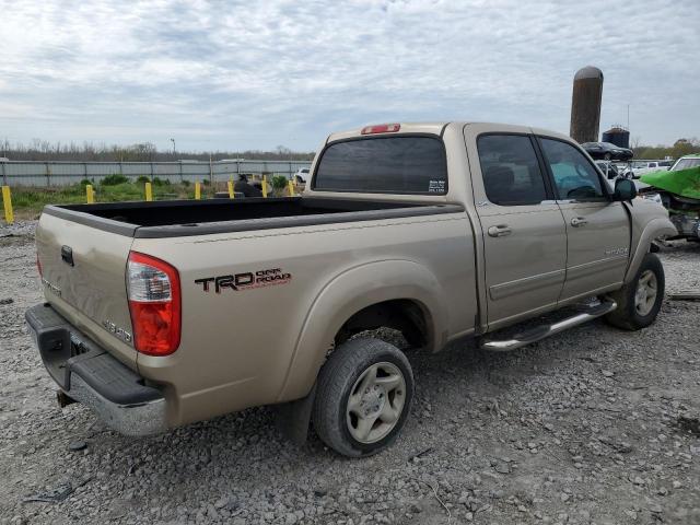 5TBDT44176S534825 - 2006 TOYOTA TUNDRA DOUBLE CAB SR5 GOLD photo 3