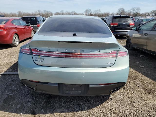 3LN6L2LU8DR800929 - 2013 LINCOLN MKZ HYBRID BLUE photo 6