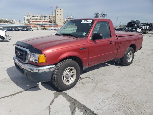 1FTYR10D15PA41687 - 2005 FORD RANGER RED photo 1