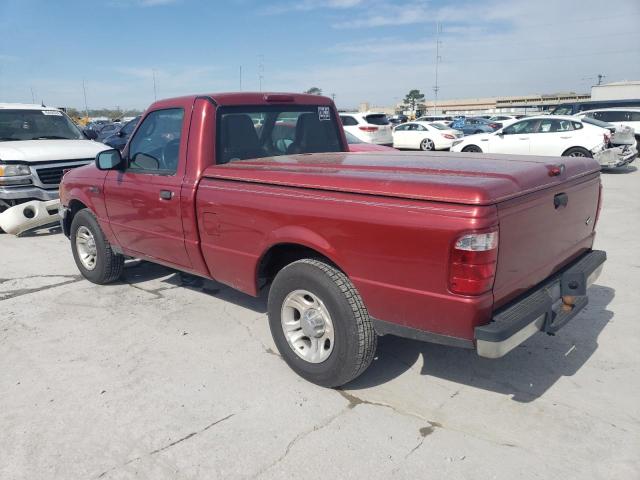 1FTYR10D15PA41687 - 2005 FORD RANGER RED photo 2