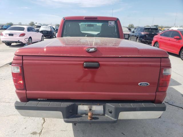 1FTYR10D15PA41687 - 2005 FORD RANGER RED photo 6