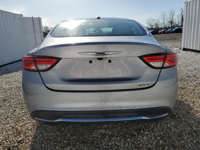 1C3CCCAB9FN567944 - 2015 CHRYSLER 200 LIMITED SILVER photo 6