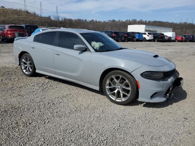 2C3CDXHG0MH531863 - 2021 DODGE CHARGER GT GRAY photo 4