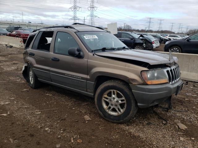 1J4GW48S32C201705 - 2002 JEEP GRAND CHER LAREDO TAN photo 4