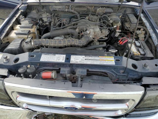 1FTYR10VXXPA61934 - 1999 FORD RANGER BLUE photo 11