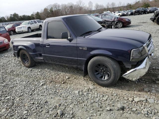 1FTYR10VXXPA61934 - 1999 FORD RANGER BLUE photo 4