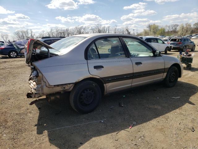 2HGES15521H552365 - 2001 HONDA CIVIC LX GRAY photo 3