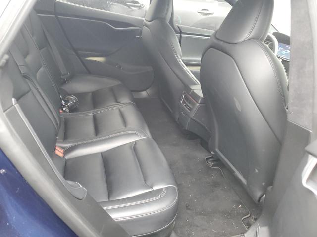5YJSA1E24LF361856 - 2020 TESLA MODEL S ლურჯი ფოტო 10