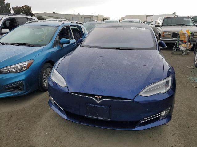 5YJSA1E24LF361856 - 2020 TESLA MODEL S ლურჯი ფოტო 5