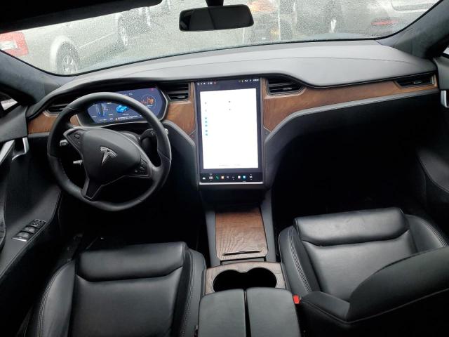5YJSA1E24LF361856 - 2020 TESLA MODEL S ლურჯი ფოტო 8