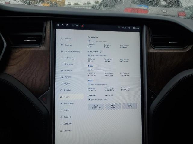 5YJSA1E24LF361856 - 2020 TESLA MODEL S ლურჯი ფოტო 9