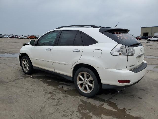 2T2GK31U29C062820 - 2009 LEXUS RX 350 WHITE photo 2