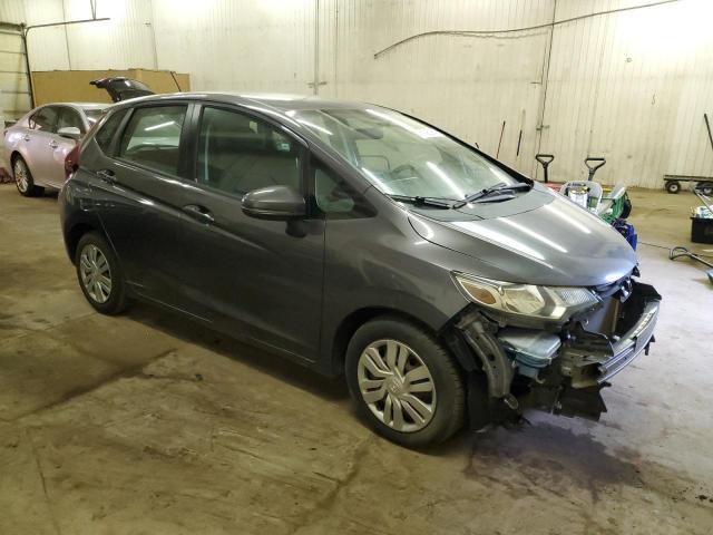 3HGGK5G51FM724648 - 2015 HONDA FIT LX CHARCOAL photo 4