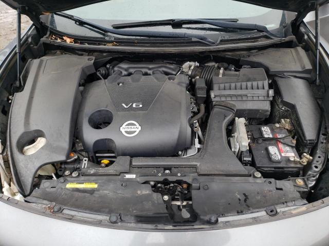 1N4AA5AP1EC495766 - 2014 NISSAN MAXIMA S GRAY photo 11