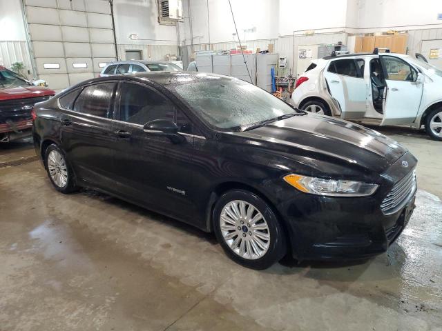 3FA6P0LU0GR355481 - 2016 FORD FUSION SE HYBRID BLACK photo 4