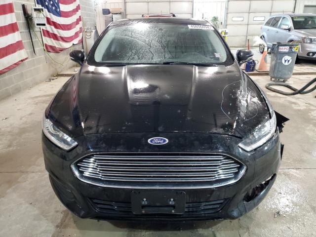 3FA6P0LU0GR355481 - 2016 FORD FUSION SE HYBRID BLACK photo 5