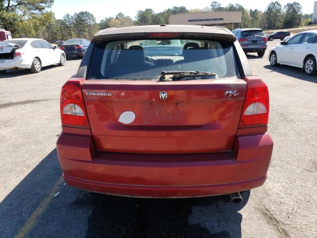 1B3HB78K47D352711 - 2007 DODGE CALIBER R/T RED photo 6