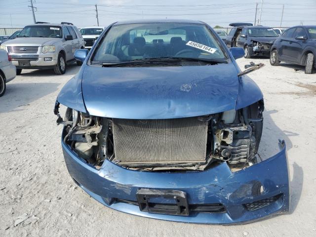 19XFA16509E007714 - 2009 HONDA CIVIC LX BLUE photo 5