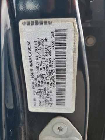 1Y1SK5280YZ424445 - 2000 CHEVROLET GEO PRIZM BASE BLUE photo 13