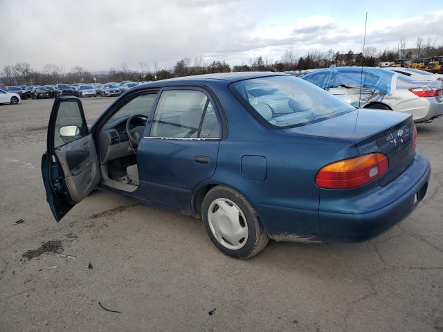 1Y1SK5280YZ424445 - 2000 CHEVROLET GEO PRIZM BASE BLUE photo 2