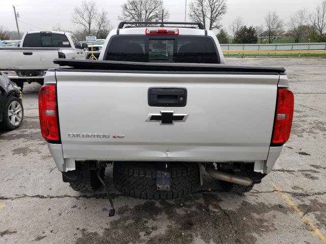 1GCGTEENXK1171391 - 2019 CHEVROLET COLORADO ZR2 SILVER photo 6