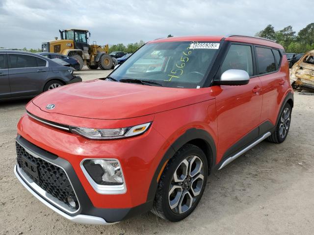 KNDJ23AUXL7023072 - 2020 KIA SOUL LX RED photo 1