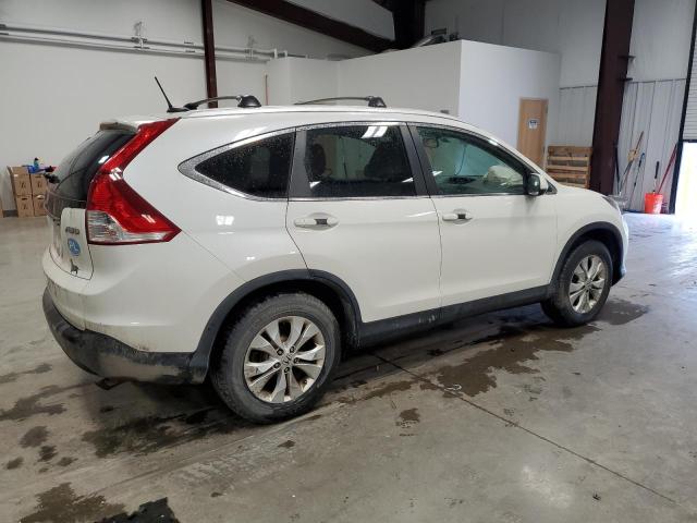 5J6RM4H75EL013525 - 2014 HONDA CR-V EXL WHITE photo 3