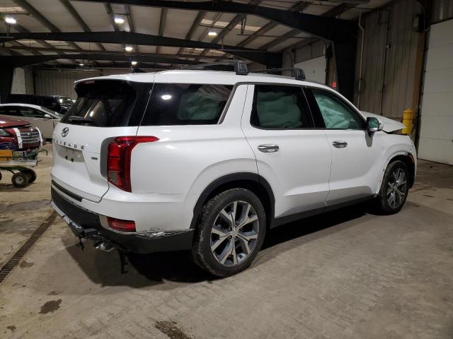 KM8R4DHE6MU233961 - 2021 HYUNDAI PALISADE SEL WHITE photo 3