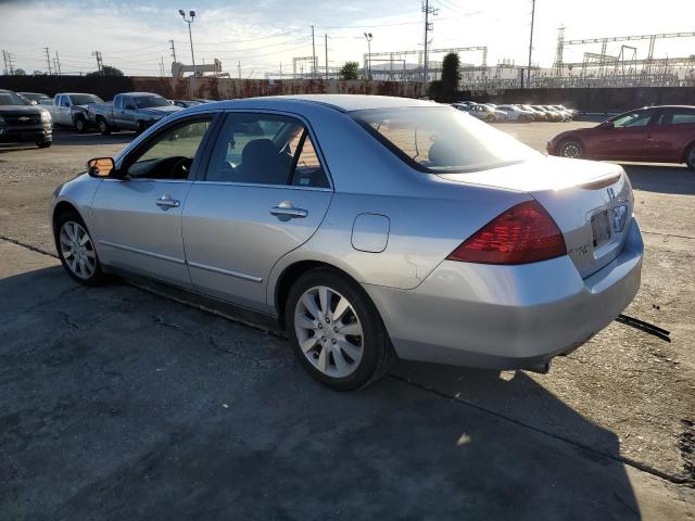 1HGCM66396A051555 - 2006 HONDA ACCORD LX SILVER photo 2