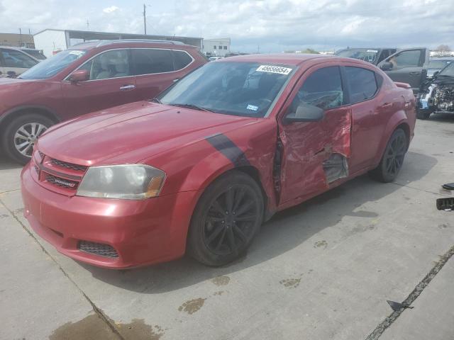 1C3CDZAG5EN156065 - 2014 DODGE AVENGER SE MAROON photo 1