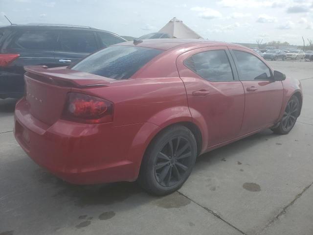 1C3CDZAG5EN156065 - 2014 DODGE AVENGER SE MAROON photo 3