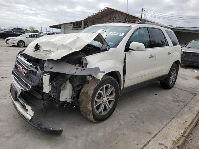 1GKKRSKD4EJ201111 - 2014 GMC ACADIA SLT-2 WHITE photo 1