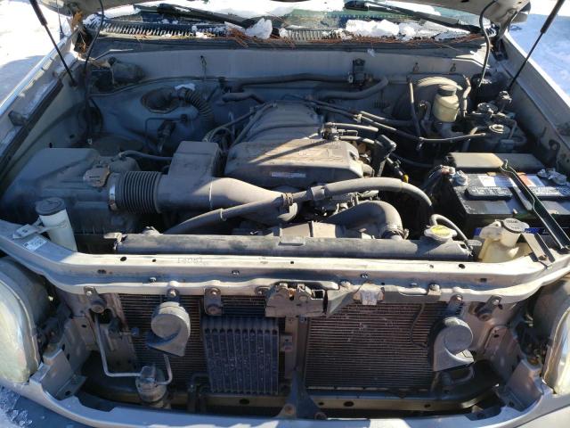5TBRT34121S183668 - 2001 TOYOTA TUNDRA ACCESS CAB ვერცხლისფერი ფოტო 11