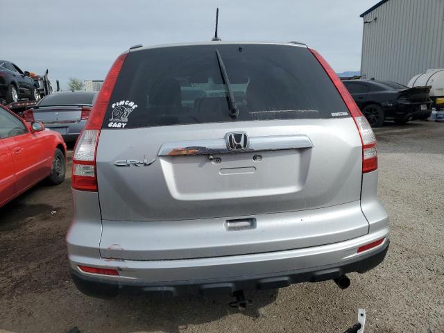 5J6RE3H73AL004369 - 2010 HONDA CR-V EXL SILVER photo 6