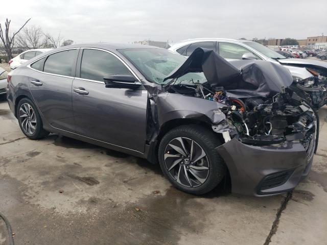 19XZE4F93KE006102 - 2019 HONDA INSIGHT TOURING GRAY photo 4