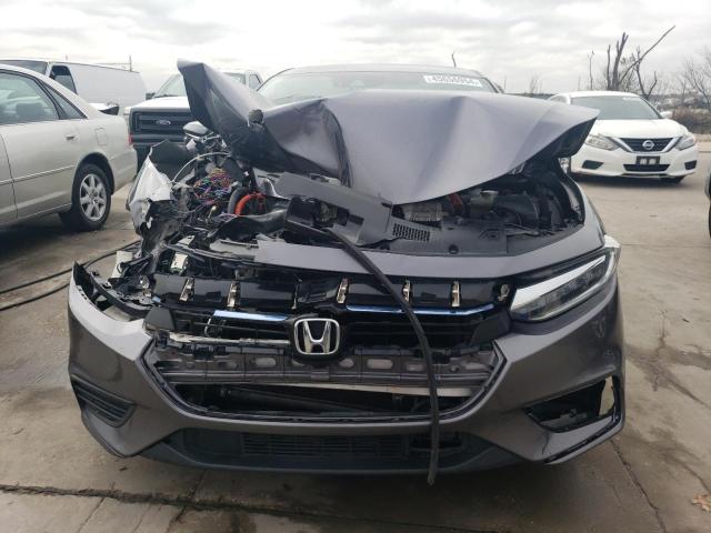 19XZE4F93KE006102 - 2019 HONDA INSIGHT TOURING GRAY photo 5