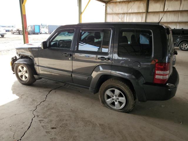 1J4PP2GK0BW524420 - 2011 JEEP LIBERTY SPORT GRAY photo 2