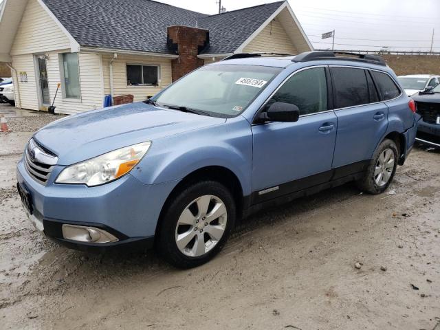 4S4BRCKC0A3328411 - 2010 SUBARU OUTBACK 2.5I LIMITED BLUE photo 1