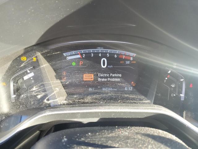 2HKRW2H87KH608468 - 2019 HONDA CR-V EXL MAROON photo 9