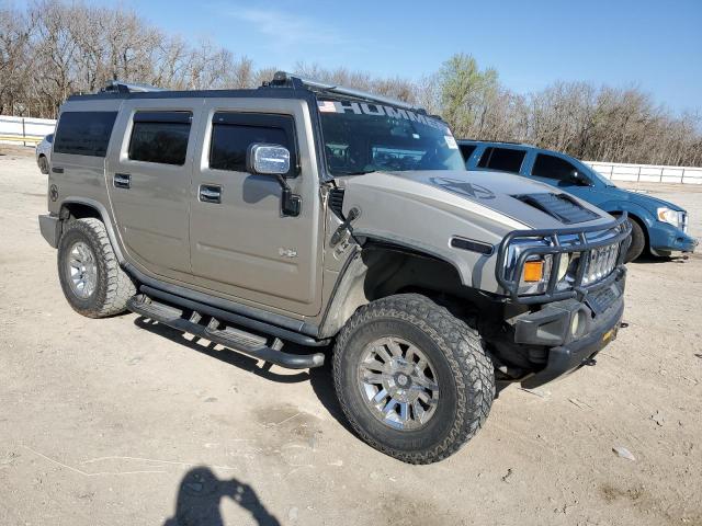 5GRGN23U53H124568 - 2003 HUMMER H2 TAN photo 4