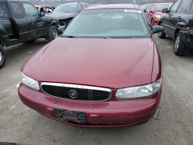 2G4WS52J731269348 - 2003 BUICK CENTURY CUSTOM MAROON photo 5