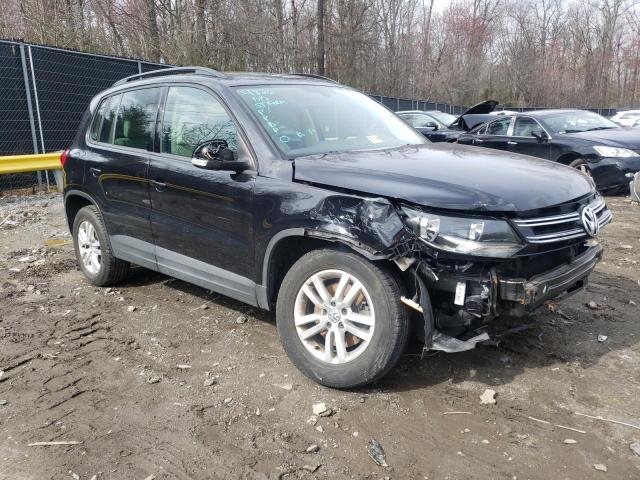 WVGAV7AX4HK022556 - 2017 VOLKSWAGEN TIGUAN S BLACK photo 4