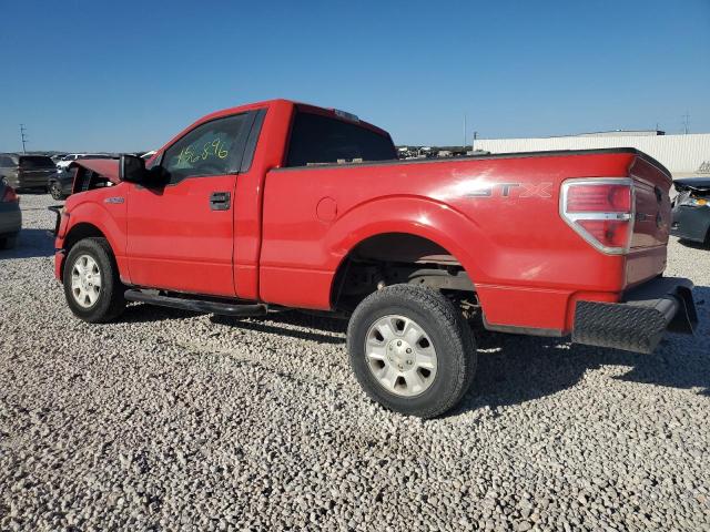 1FTMF1CMXCKD13215 - 2012 FORD F150 RED photo 2