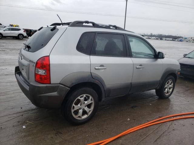 KM8JN12D79U001238 - 2009 HYUNDAI TUCSON SE SILVER photo 3