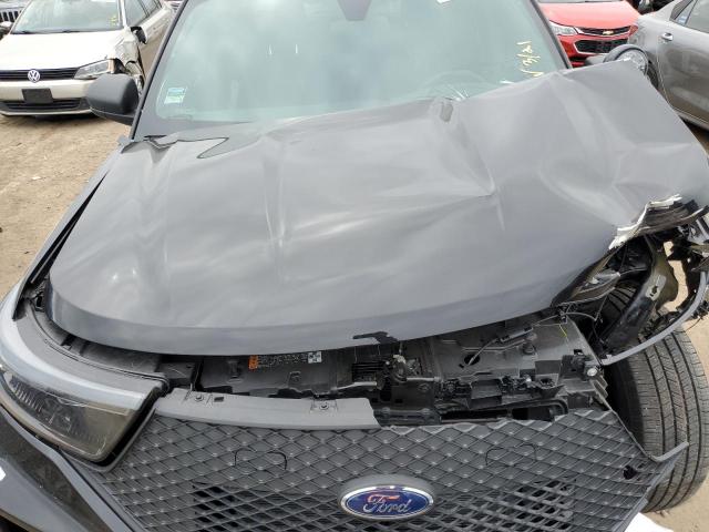 1FM5K8AB0NGB46455 - 2022 FORD EXPLORER POLICE INTERCEPTOR Երկգույն լուսանկար 12